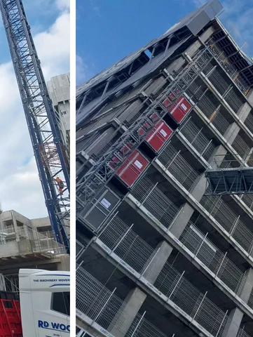 Mast Climber and Hoist package ‘start-up’ in Brent mixed-use development
